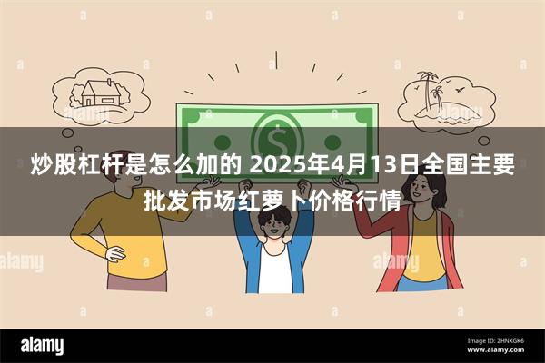 炒股杠杆是怎么加的 2025年4月13日全国主要批发市场红萝卜价格行情