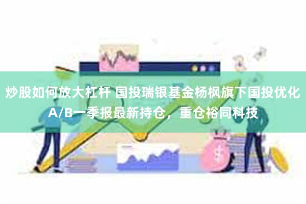 炒股如何放大杠杆 国投瑞银基金杨枫旗下国投优化A/B一季报最新持仓，重仓裕同科技